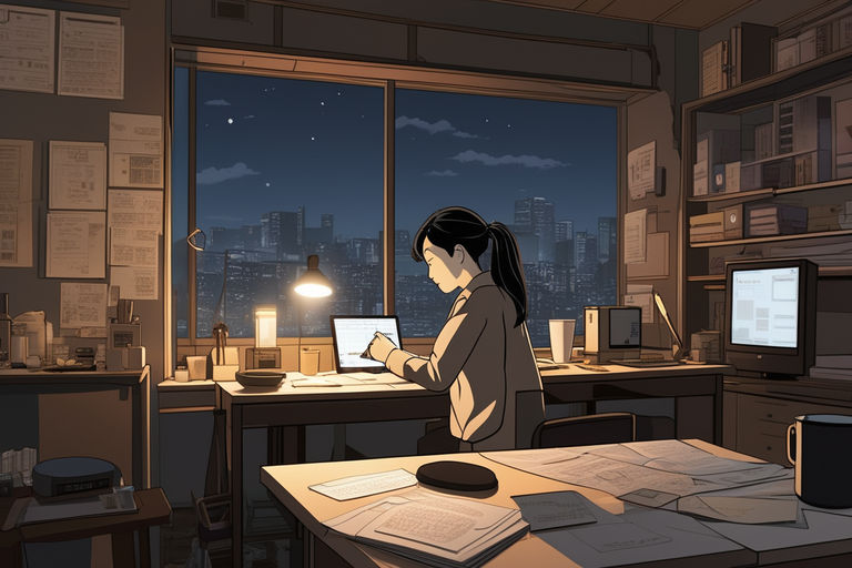 Study Anime GIF - Study Anime - Discover & Share GIFs