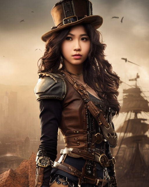 steampunk women characters