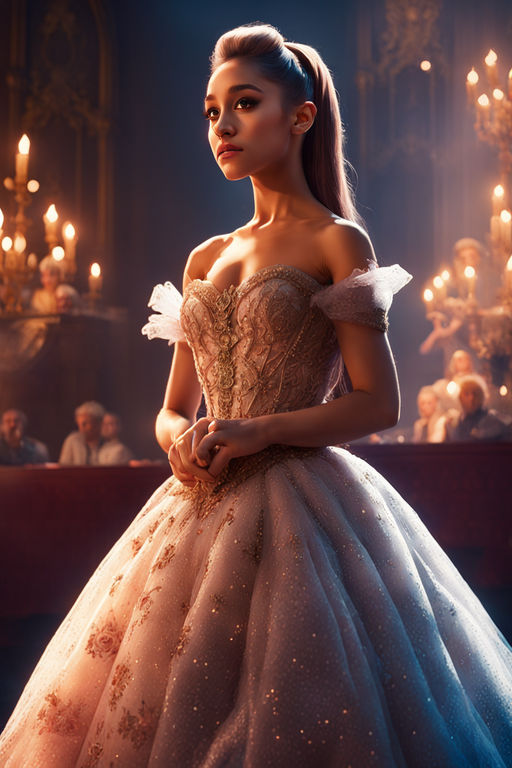 Ariana grande dress clearance beauty and the beast