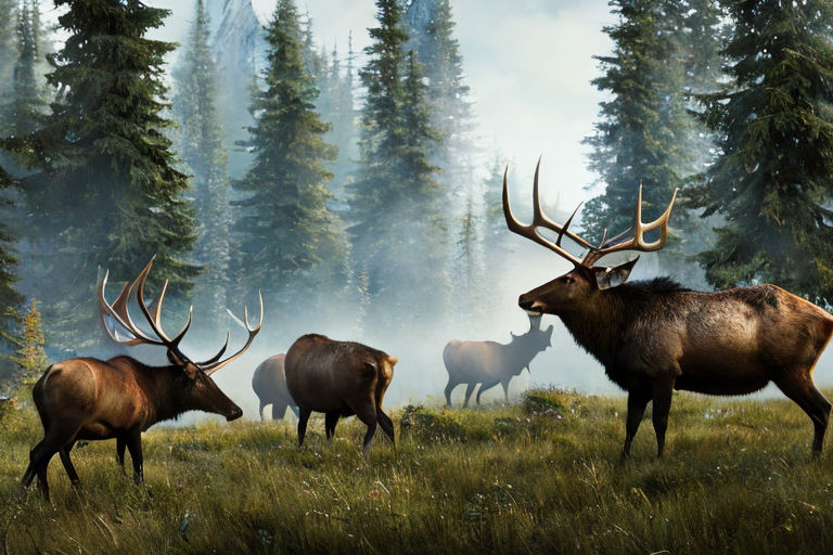 rocky mountain elk wallpaper