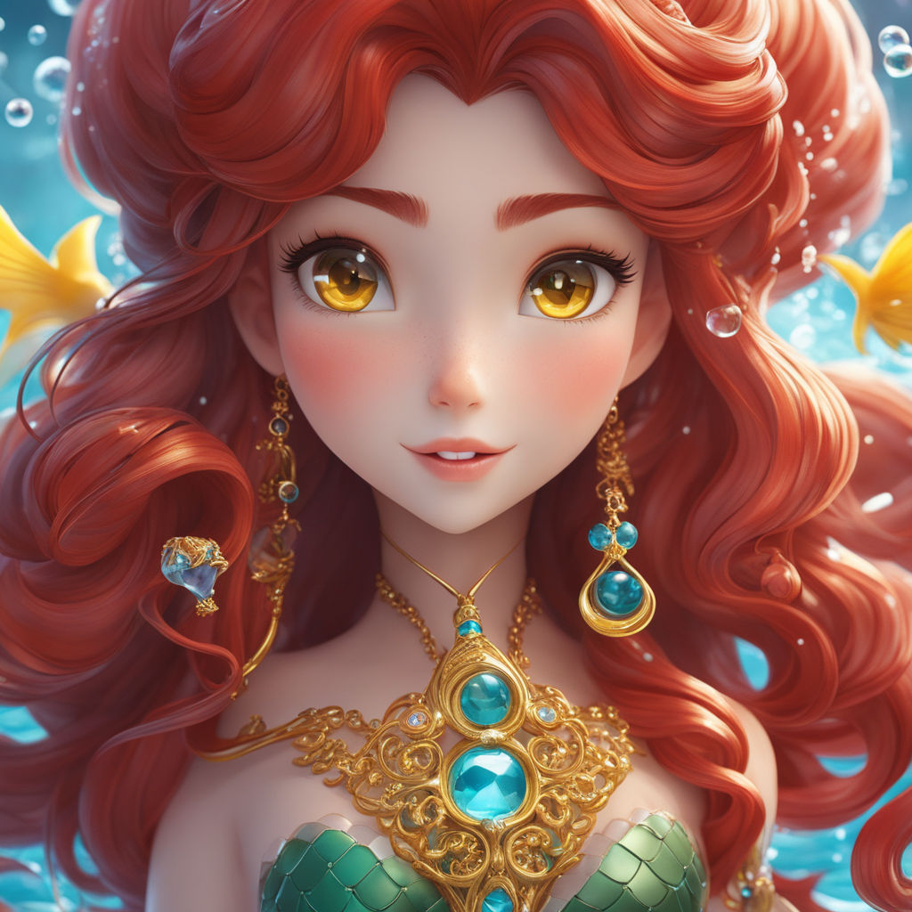 Top more than 70 the little mermaid anime super hot  induhocakina