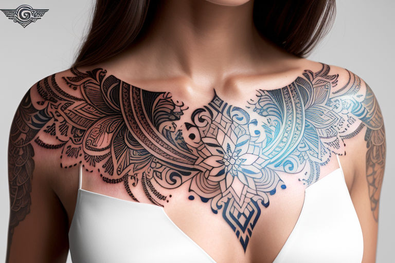 6 best types of chest tattoos for women  1984 Studio