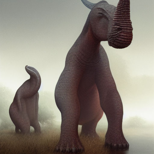 ArtStation - Mokele Mbembe