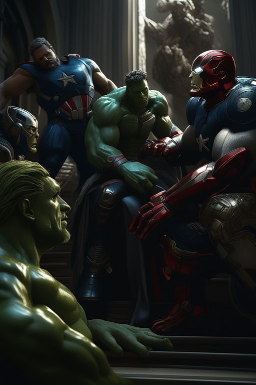 ArtStation - The New Trinity - Concept Poster Avengers The Kang