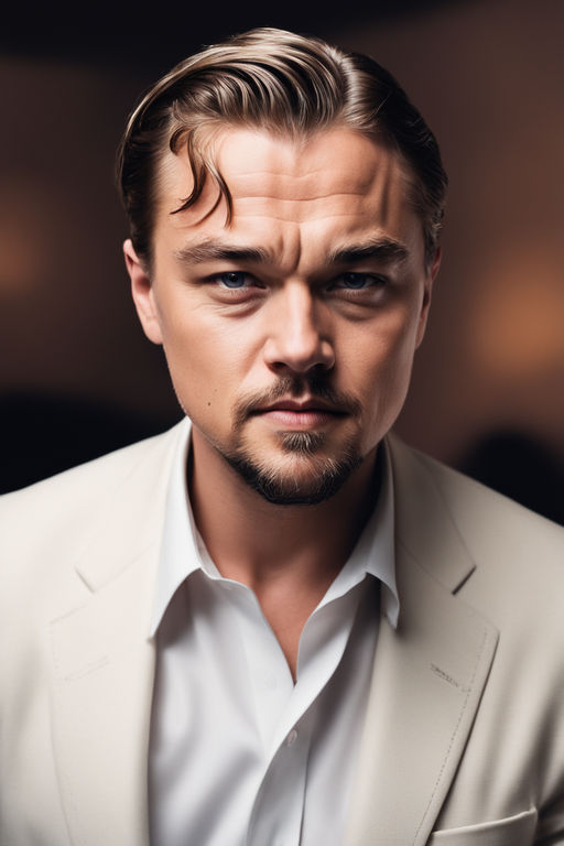 leonardo dicaprio headshot