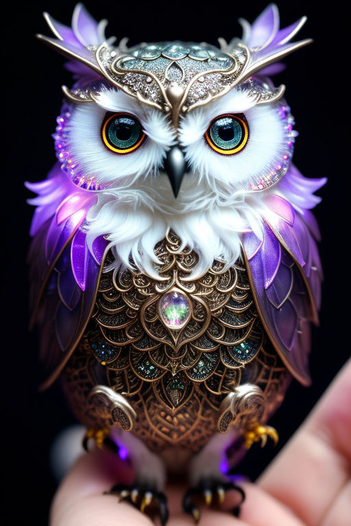 cute purple owl wallpaper