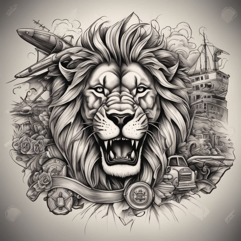 Lion Sketch by kalicothekat on DeviantArt