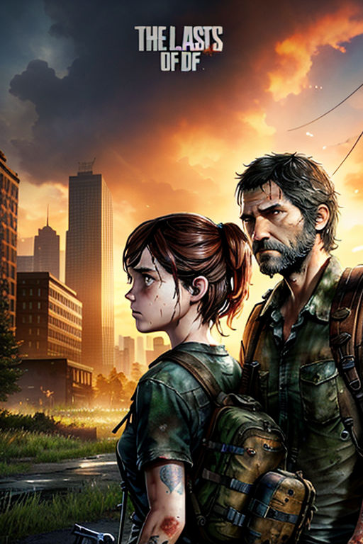 Hd Joel And Ellie The Last Of Us Tlou Nail Matte Finish Poster Paper Print  - Animation & Cartoons posters in India - Buy art, film, design, movie,  music, nature and educational