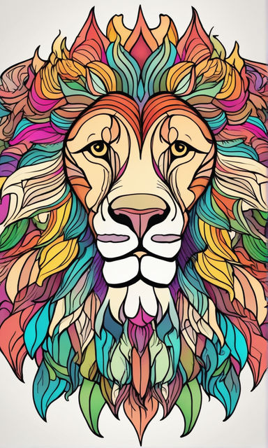 FREE 17+ Wonderful Lion Drawings in AI