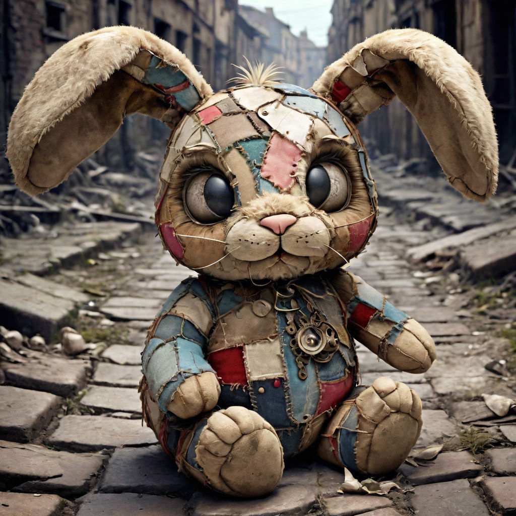 ArtStation - Lost But Not Forgotten: The Patchwork Rabbit