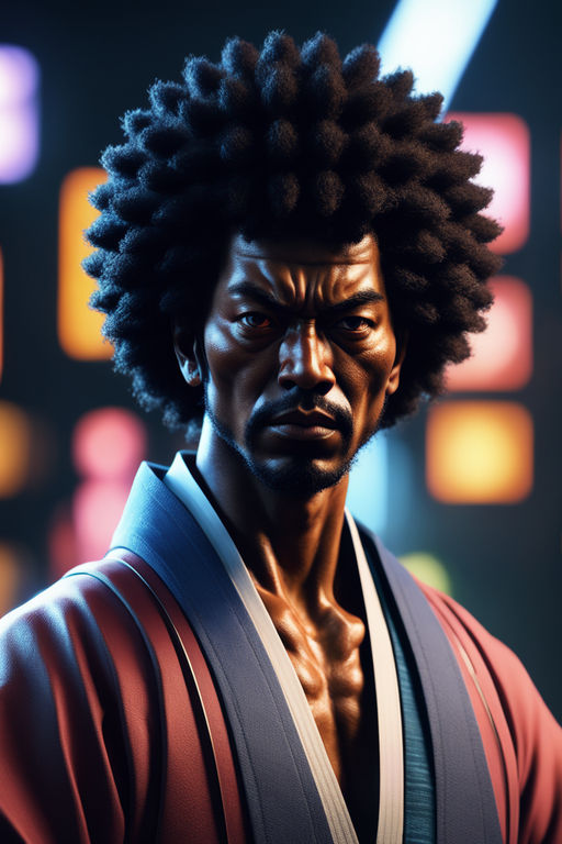 ArtStation - Afro Samurai color