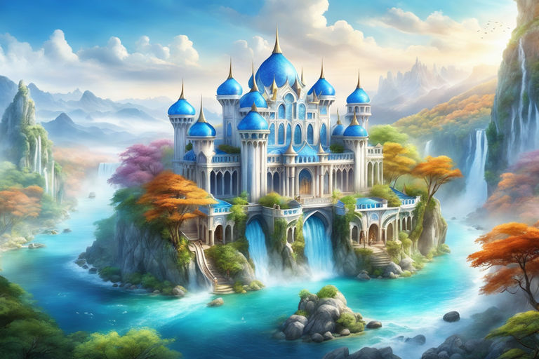 Anime castle HD wallpapers | Pxfuel