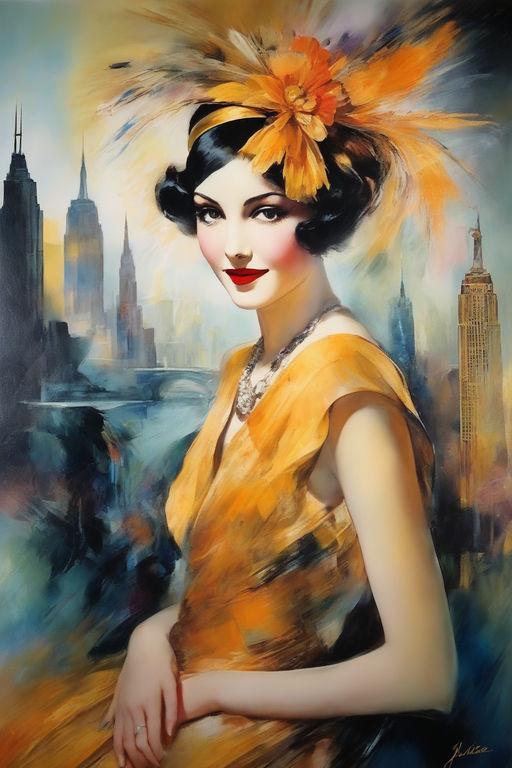  DIYthinker Red Plump Beautiful Girl Art Deco Fashion