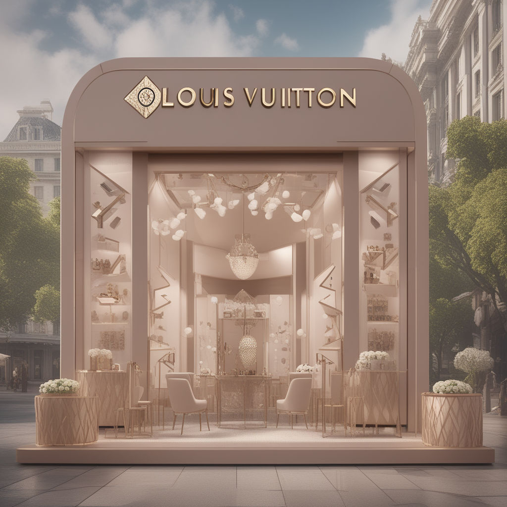 ArtStation - LOUIS VUITTON - STOREFRONT