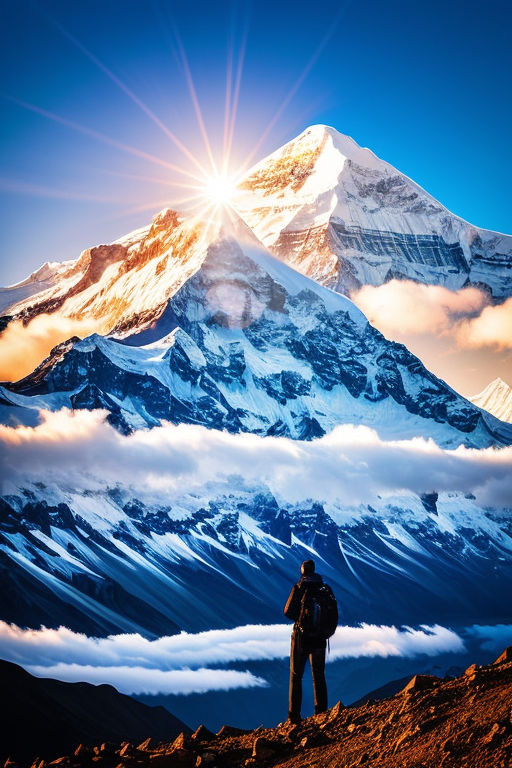 top of everest wallpaper