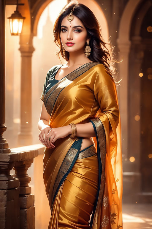 5 Different Ways to Wear Half Saree - 7 steps