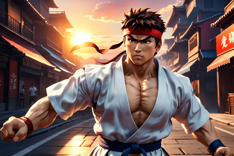 Ryu street fighter - Playground