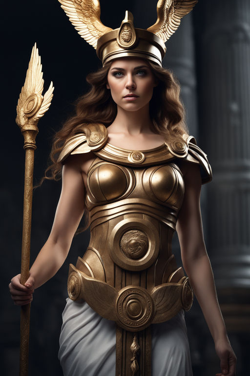 athena greek goddess face