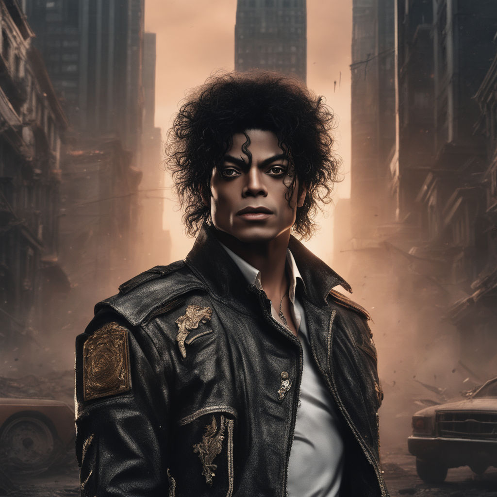 Portrait of michael jackson in a steampunk-themed outfit, young in the  eighties, on stage, perfect eyes, full body, steampunk style,  photorealistic, ultra realistic, ultra intricate, ultra detailed, ultra  sharpness, art by alphonse