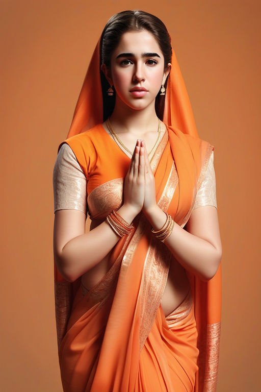 Bhagawa Outfits Ideas for Sanatan Dharma Ara: Wearing Indian saffron coloured clothing in Hinduism