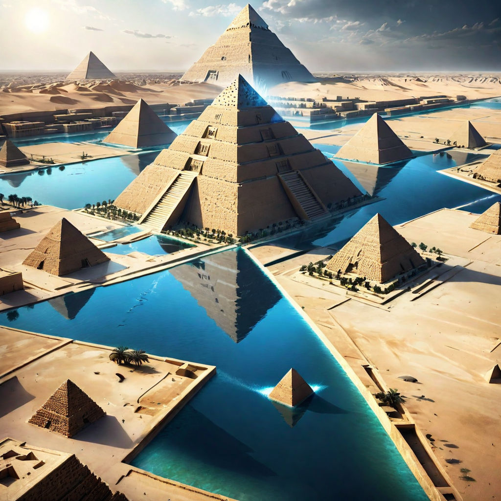 somethinginthewater #louisvuitton #pyramid #egyptian #somethinginthew