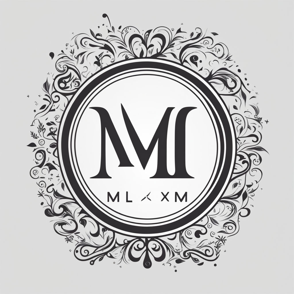 m and l letter logo - Playground