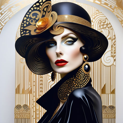 influenced by the glamour of fashion icon Coco Chanel and artist