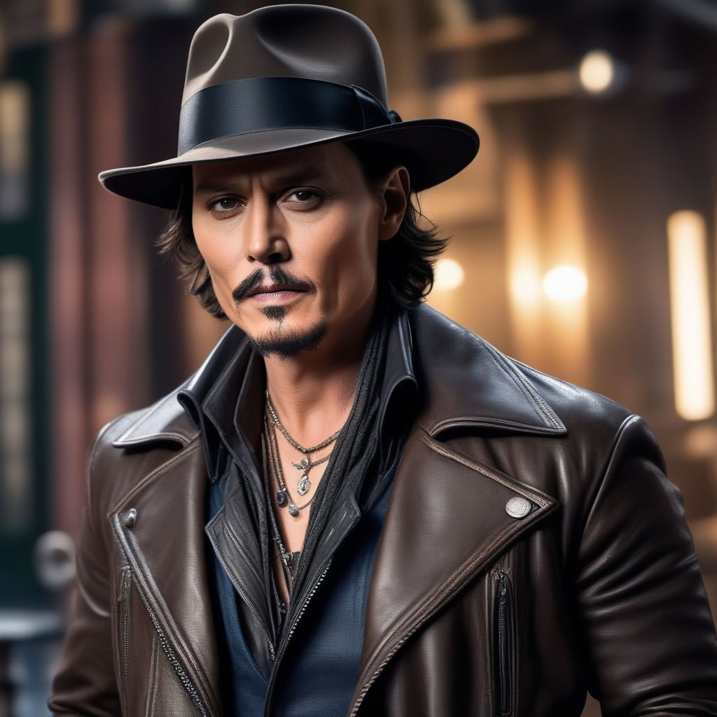 Johnny Depp Victorian Steam Punk Hero - Digital Download