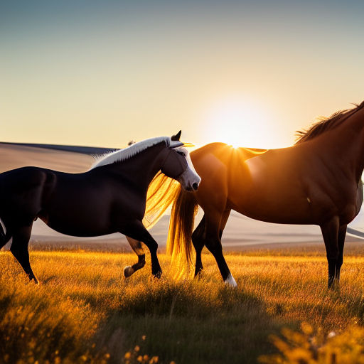 HD horses sunset wallpapers | Peakpx