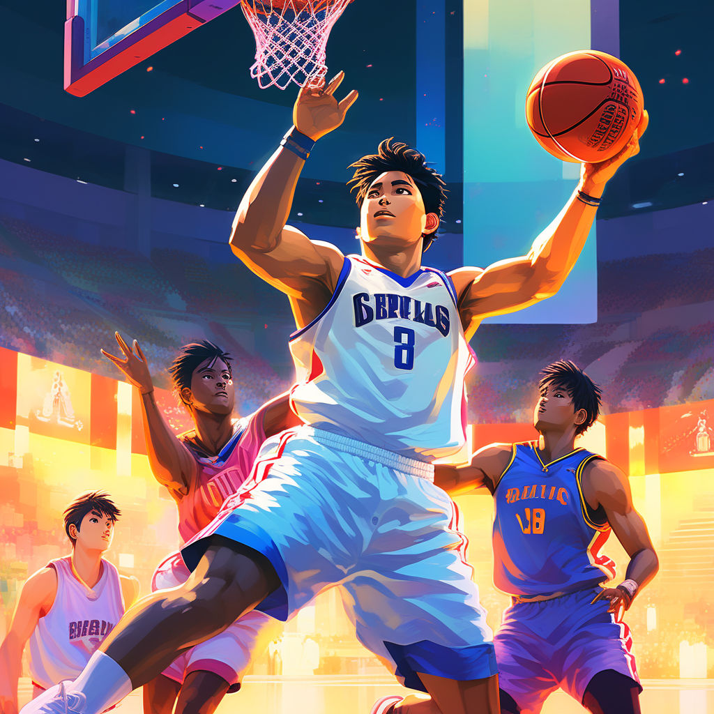 Anime Basketball : Team Goku by ThatOtherJohn on DeviantArt