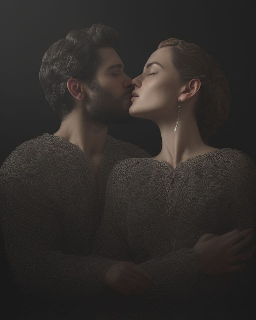 Prompt: Twinsouls, love, together, man and woman, , perfect composition, beautiful detailed intricate insanely detailed octane render trending on artstation, 8 k artistic photography, photorealistic concept art, soft natural volumetric cinematic perfect light, chiaroscuro, award - winning photograph, masterpiece, oil on canvas, raphael, caravaggio, greg rutkowski, beeple, beksinski, giger