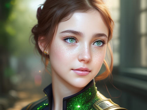 beautiful green eyes