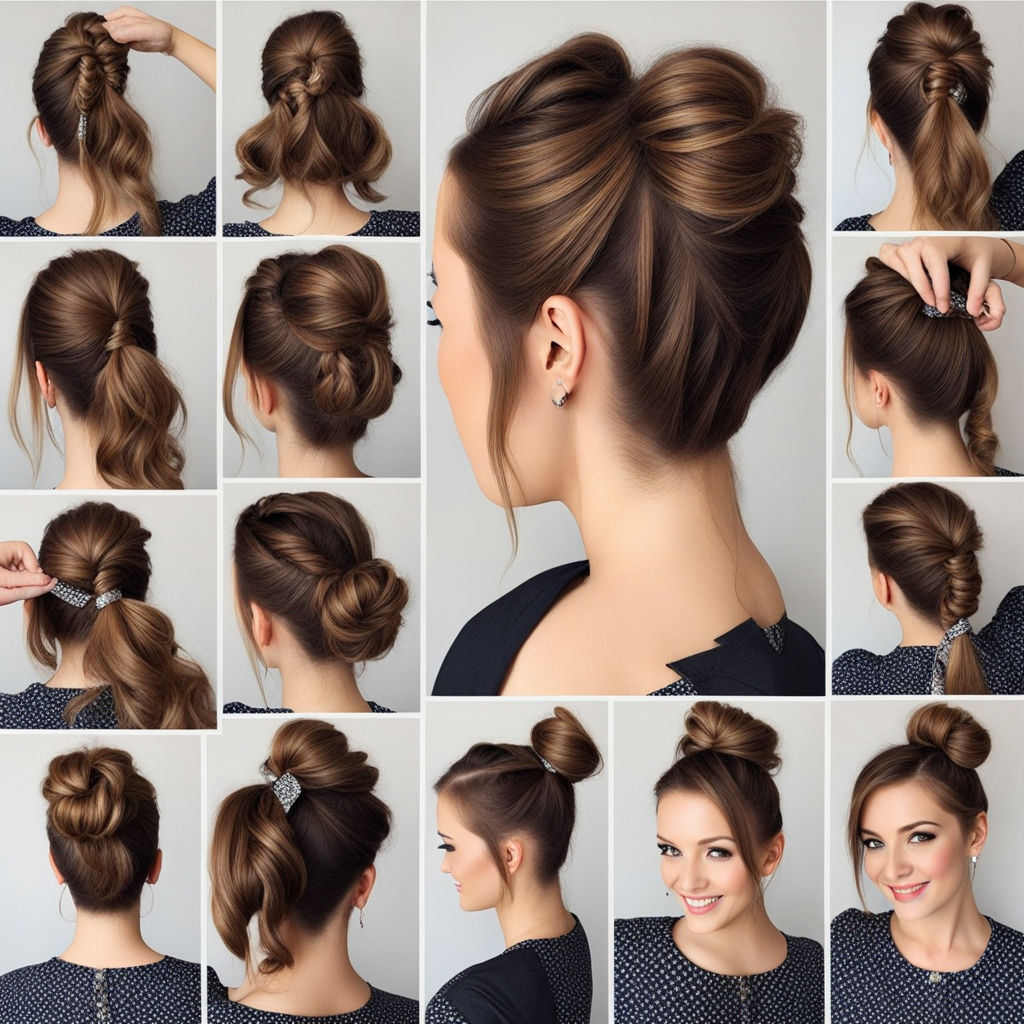 How to Do Easy Updos - Gorgeous Going Out (Or Staying In) Hair