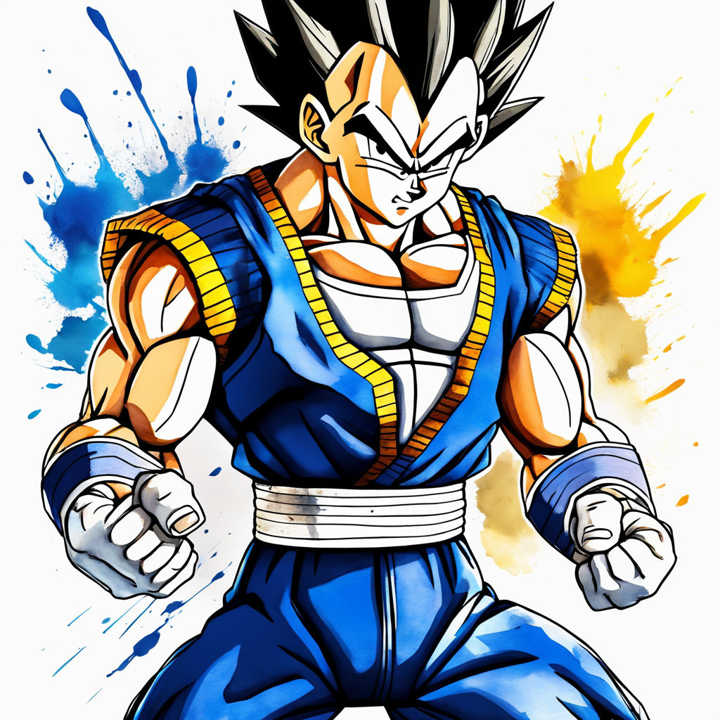 ArtStation - Vegeta, from Sayajins Gorillas