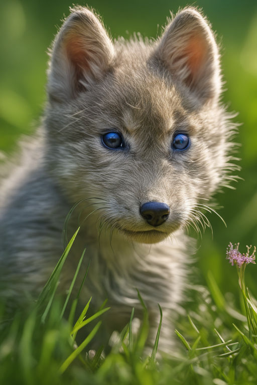 cute wolf pups