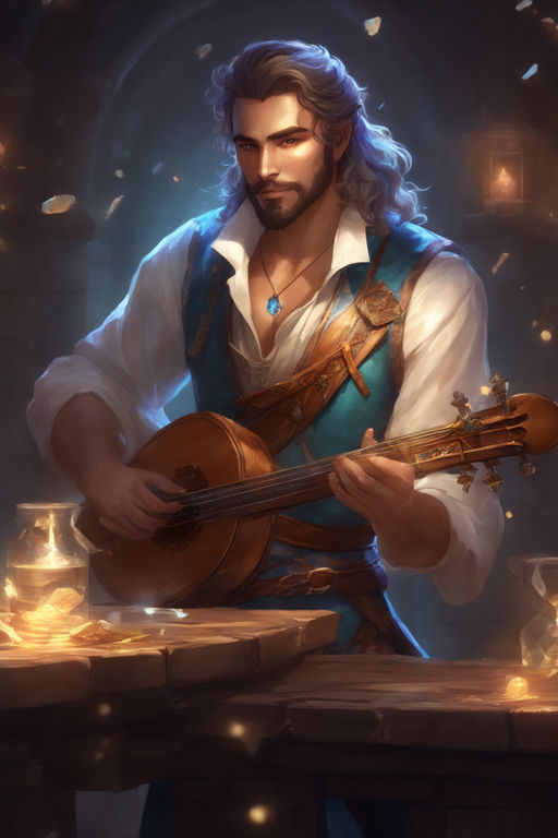 male bard dandd