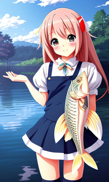 Cute fish girl HD wallpapers  Pxfuel