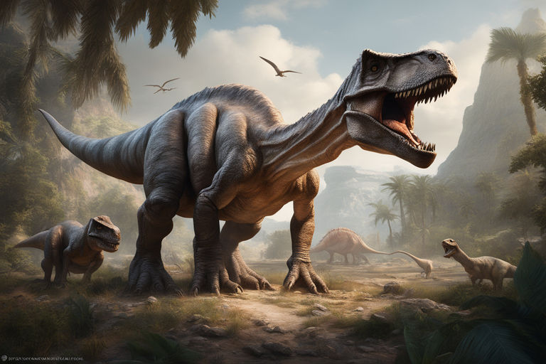 ArtStation - Run Dino Run - Dinosaurs, OWL Studio