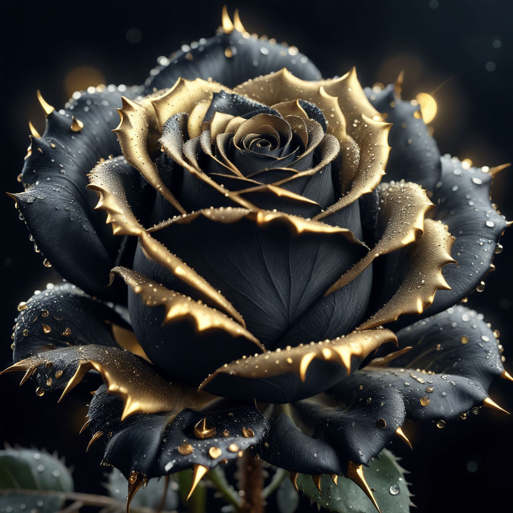 single black rose wallpaper