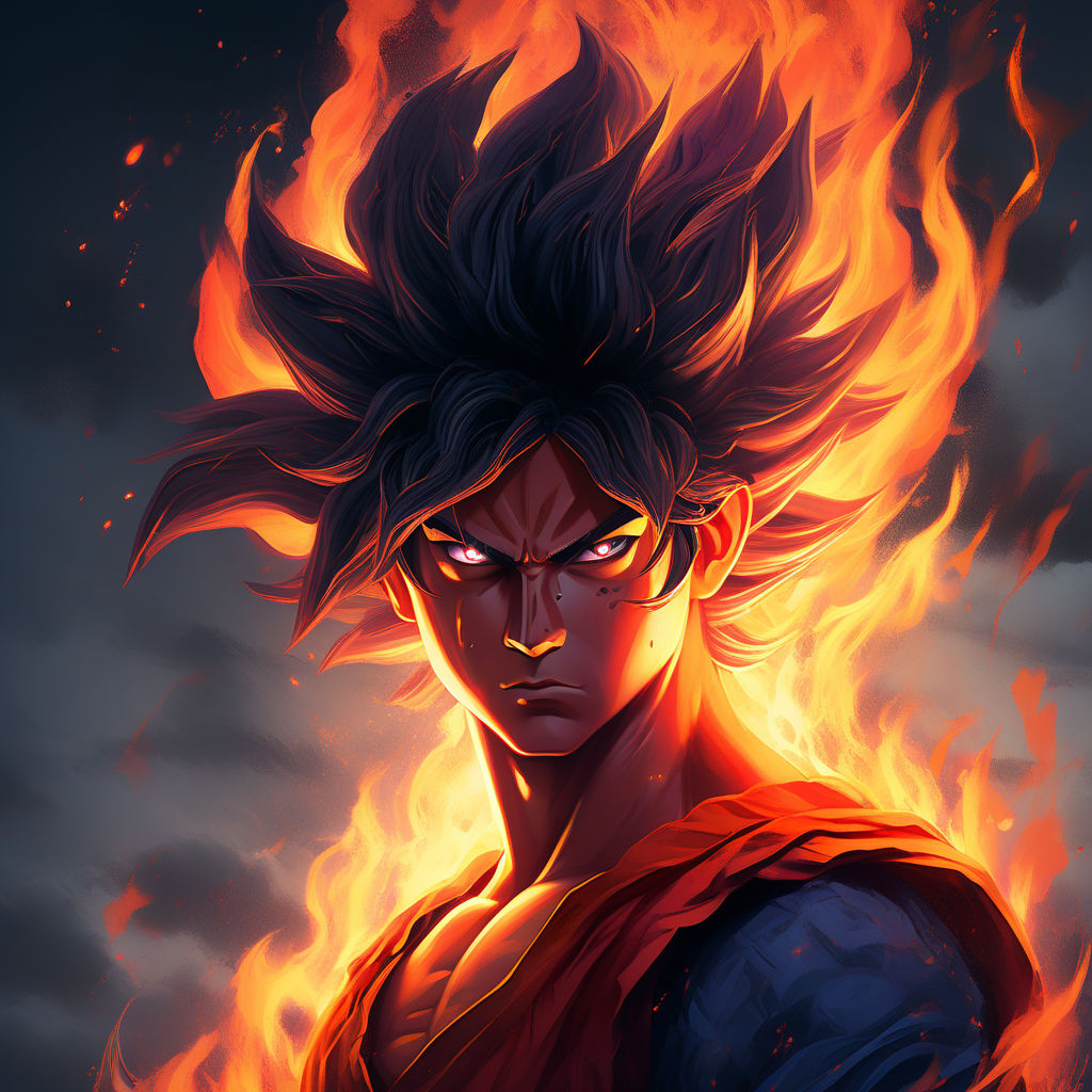 Goku super saiyan - Playground