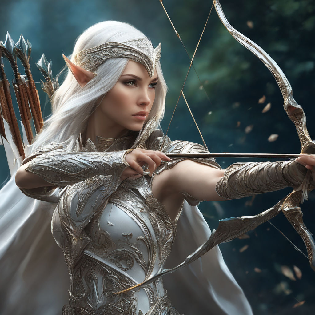 female elven archer costume