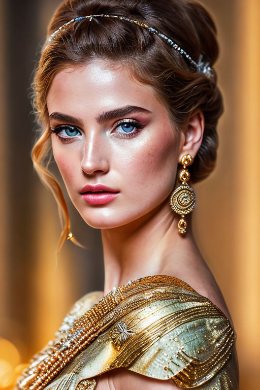 greek goddess makeup and hair ideas