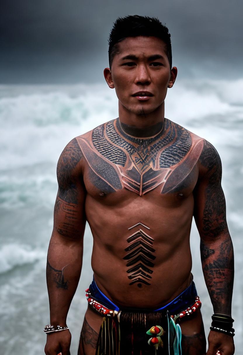 PHOTOS: The Vanishing Body Art Of A Tribe Of Onetime Headhunters | KERA News