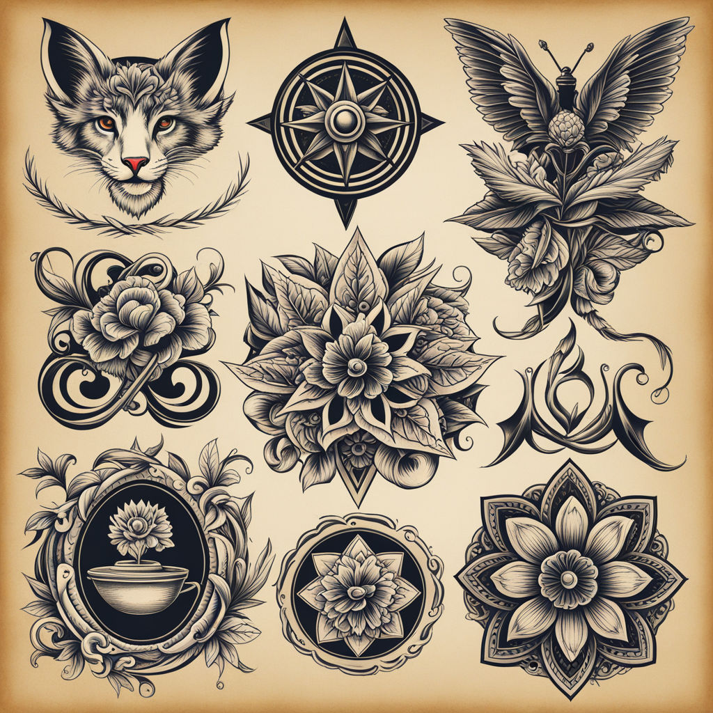 Traditional Tattoo Ideas & Meanings - Anchors, Daggers, Flash, Ships &  More...