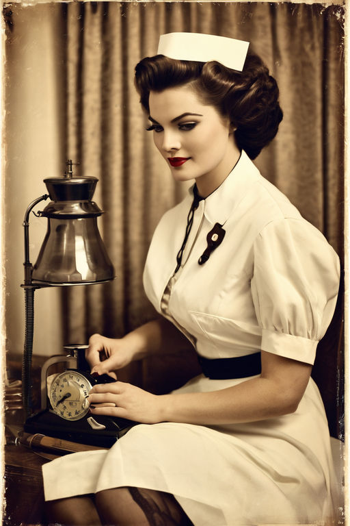 Nurse Uniform Strict Nurse Uniform / Pin-up Nurse / Vintage Nurse