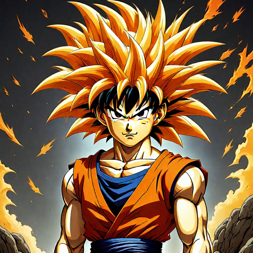 Corte de cabelo do Goku - Haircut Dragon Ball Z 🔥 