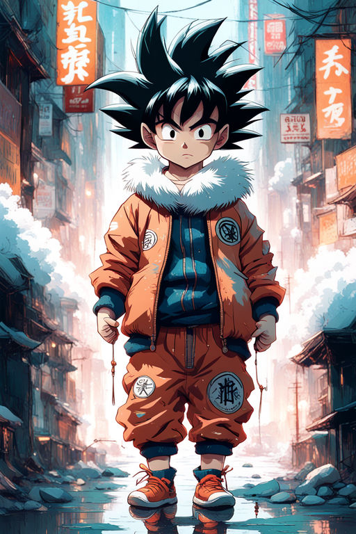 Goku ssj2 Dibujos_Scn - Illustrations ART street