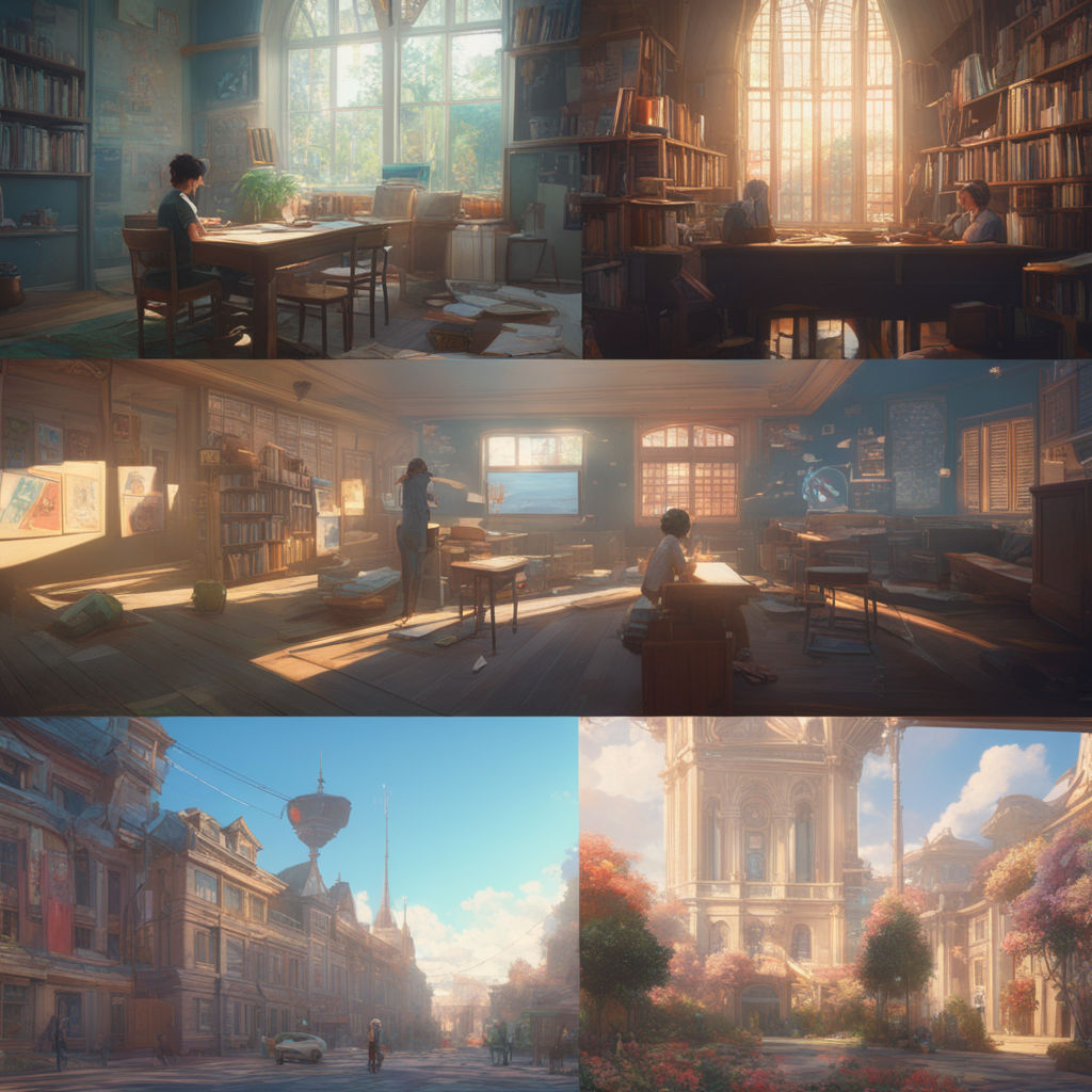 Makoto Shinkai's light-filled environments - Playground