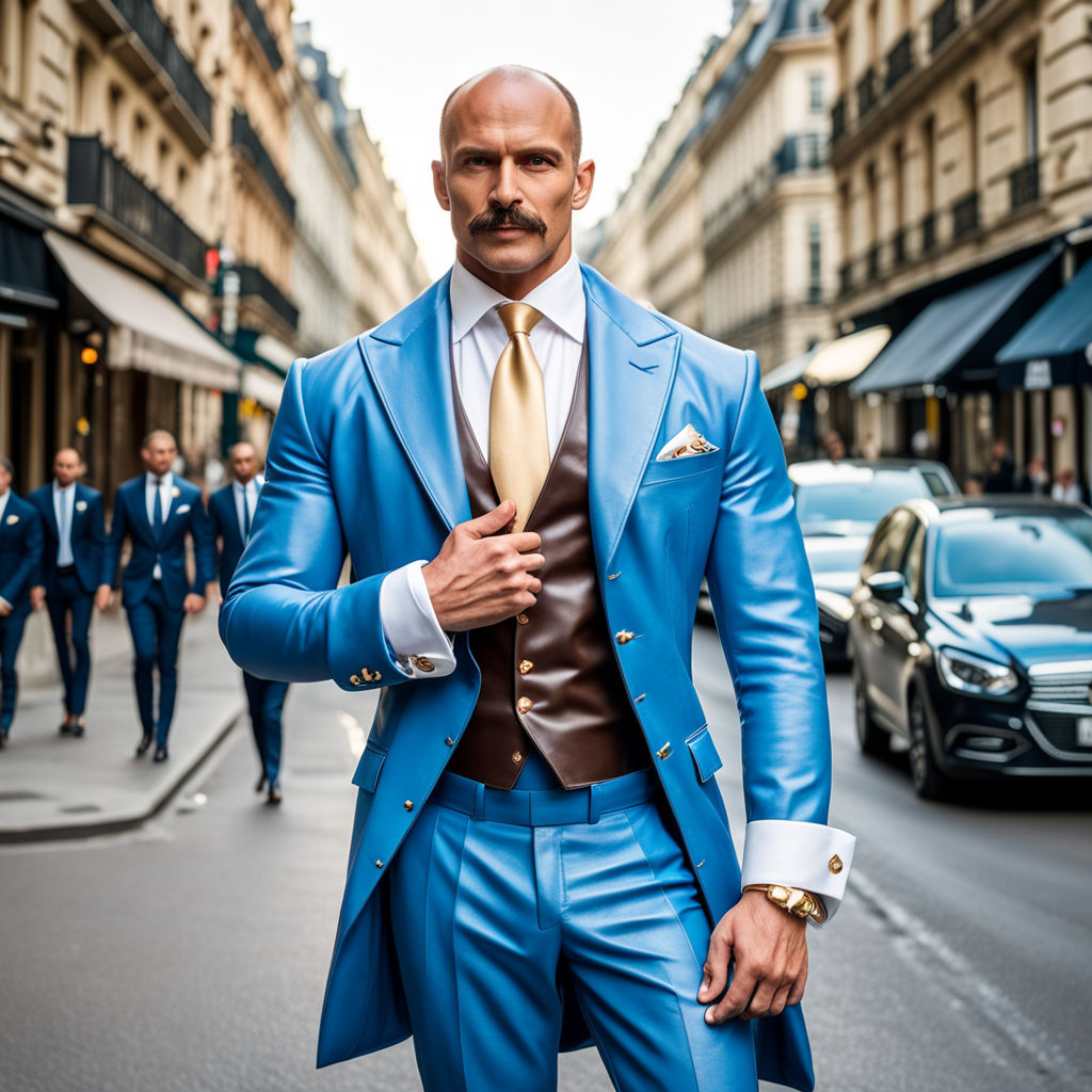 Strongman in a beautiful suit - Playground