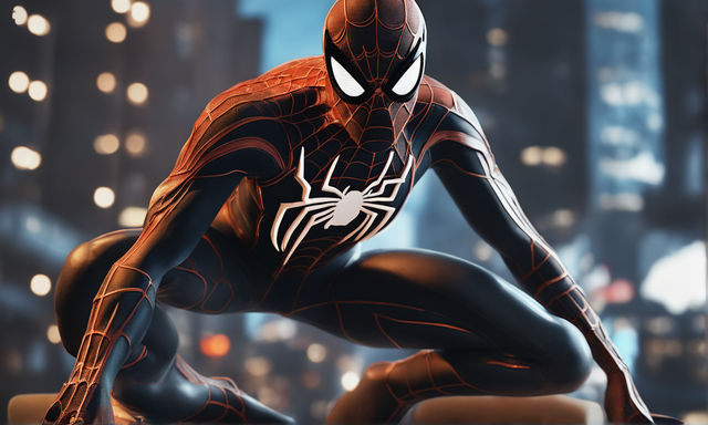 ArtStation - Marvel Midnight Suns - Spiderman - Cinematic Lighting